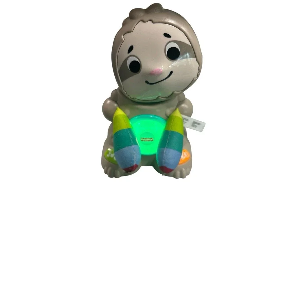 Fisher-Price Linkimals Learning Toy Smooth Moves Sloth With Music and Lights